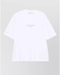 Off-White c/o Virgil Abloh - Cotton Skate T-Shirt Crew Neck Print - Lyst