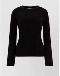 Loulou de Saison - Silk Crewneck T-Shirt - Lyst