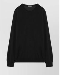 Drumohr - Wool Crew Neck Sweater - Lyst