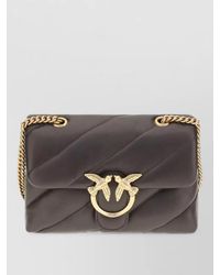 Pinko - Love Bag Puff Mini Leather Quilted Shoulder Bag - Lyst