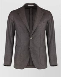 Tagliatore - Virgin Wool Single-Breasted Suit Jacket - Lyst