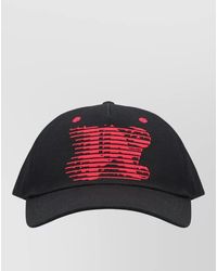 Palm Angels - Racing Monogram Baseball Cap Curved Brim - Lyst