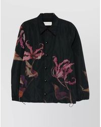 Dries Van Noten - Printed Blouson Vorries - Lyst