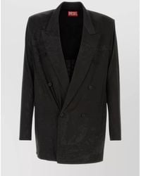 DIESEL - Single-Breasted Blazer - Lyst
