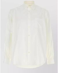 Sacai - Cotton Poplin And Oxford Shirt - Lyst