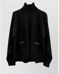 Gucci - Cashmere Wool Ribbed Turtleneck Jumper - Lyst