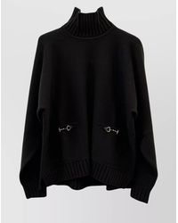 Gucci - Cashmere Wool Ribbed Turtleneck Jumper - Lyst
