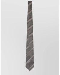 Brunello Cucinelli - Striped Silk Tie - Lyst