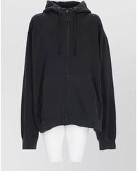 Maison Margiela - Hooded Knit Sweater Long Sleeves Pockets - Lyst