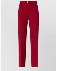 Pinko - Straight-Leg Tailored Trousers - Lyst