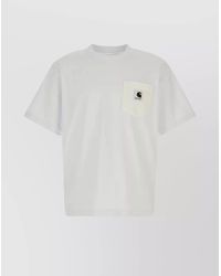 Sacai - Cotton T-Shirt Chest Pocket - Lyst