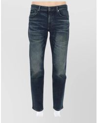 BOSS - Denim Regular-Fit Straight-Leg Jeans - Lyst