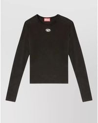 DIESEL - Slim-Fit Long-Sleeve T-Shirt - Lyst