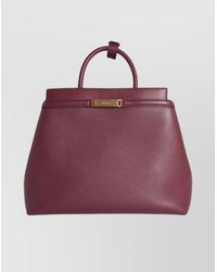 Bally - Leather Shoulder Bag Detachable Strap - Lyst
