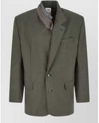 Magliano - Virgin Wool Single-Breasted Blazer - Lyst