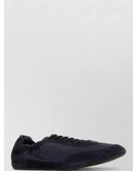 Prada - Nylon Suede Sneakers Elasticated Collar Rubber Sole - Lyst