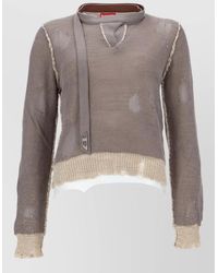 DIESEL - Long Sleeve Top M Dracarina Design - Lyst