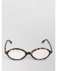 Miu Miu - Sunglasses Model 0Mu 04Zs Oval Frame - Lyst