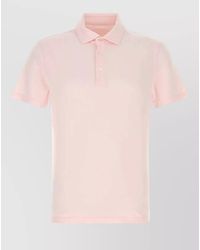 Fedeli - Stretch Cotton Polo Shirt Short Sleeves - Lyst