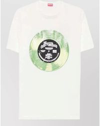KENZO - Cotton Graphic Print Short Sleeve T-Shirt - Lyst