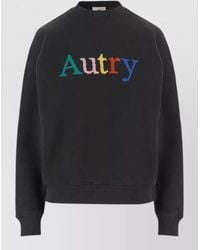 Autry - Cotton Fleece Regular-Fit Logo Sweatshirt - Lyst