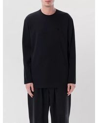Y-3 - Cotton Relaxed-Fit Long-Sleeve T-Shirt - Lyst