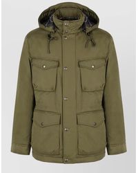 Woolrich - Hooded Parka Jacket - Lyst