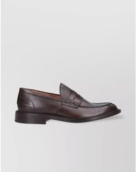 Tricker's - Loafers With Penny Strap And Round Toe - Lyst