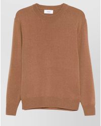 Lardini - Ribbed Wool And Alpaca Sweater - Lyst