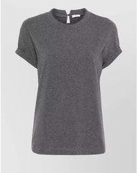Brunello Cucinelli - Cotton Short-Sleeve Jersey T-Shirt - Lyst
