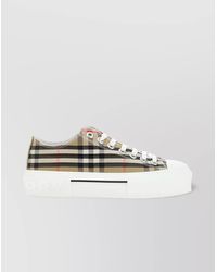 Burberry - Vintage Check Low Top Trainer For - Lyst