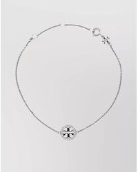 Tory Burch - Crystal-Embellished Chain Bracelet - Lyst