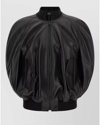 Balenciaga - Sleeveless Leather Jacket - Lyst