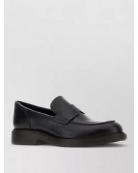 Hogan - Leather H704 Loafers Rounded Toe Smooth Finish - Lyst