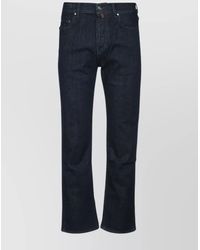 Jacob Cohen - Five-Pocket Denim Trousers Featuring Belt Loops - Lyst