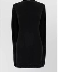 Alexander Wang - Stretch Viscose Mini Dress Crew Neck - Lyst