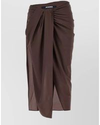 Jacquemus - 'Le Jupe Paréo' Midi Skirt - Lyst
