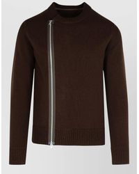 Sacai - Wool Sweater Round Neck Long Sleeves - Lyst