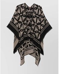 Twinset - Open Front Jacket Fringed Edges - Lyst