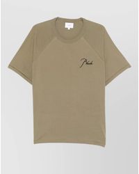Rhude - Raglan Crew Neck Short Sleeve T-Shirt - Lyst