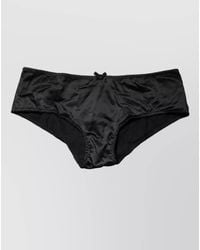 Dolce & Gabbana - Silk Mid-Rise Briefs - Lyst