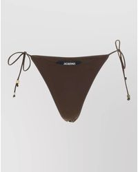 Jacquemus - Triangle Beach Bikini Briefs Tie Sides - Lyst