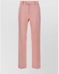 Burberry - Virgin Wool Tailored Trousers - Lyst