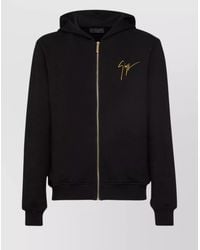 Giuseppe Zanotti - Cotton Hooded Jacket - Lyst