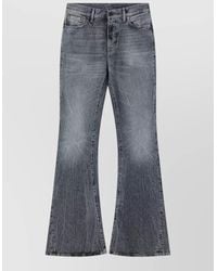 Acne Studios - Belt Loop Flared Leg Five Pocket Trousers - Lyst