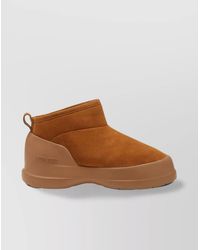 Moon Boot - Low Suede Snow Boots Luna - Lyst