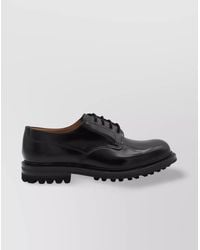 Church's - Leather Lace-Up Derby Shoes - Lyst