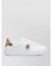 Versace - Leather Sneakers - Lyst