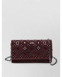Christian Louboutin - Crossbody Bag Chain Strap Studded Detail - Lyst