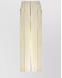 Ami Paris - Virgin Wool Tailored Trousers - Lyst